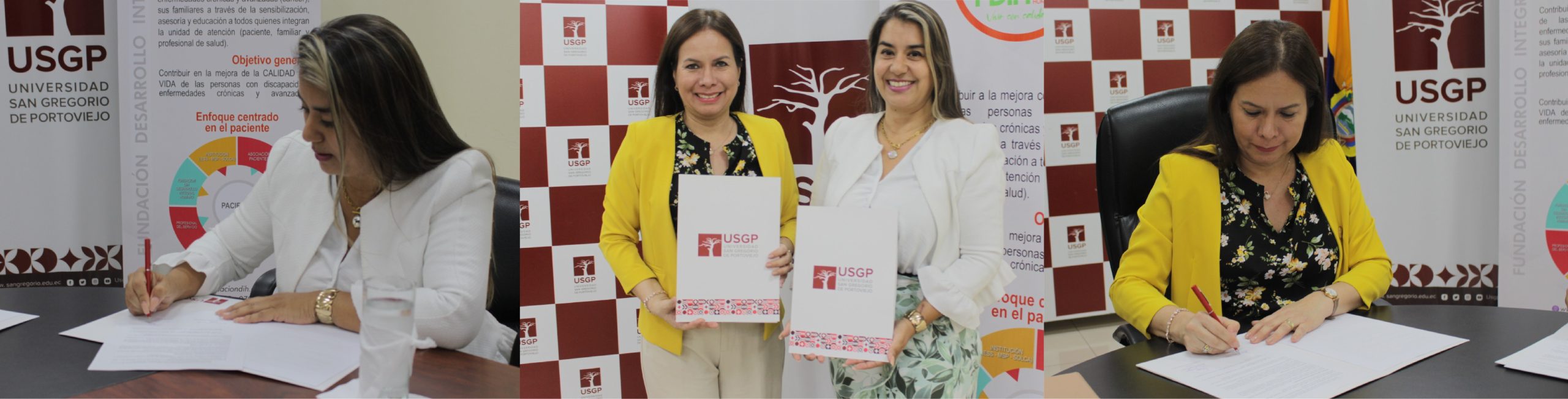 CONVENIO CON LA UNIVERSIDAD SAN GREGORIO DE PORTOVIEJO