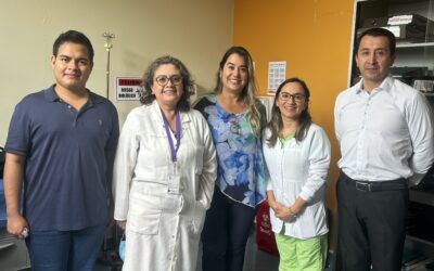 Visita Presidenta de INTEGRA al HFIB